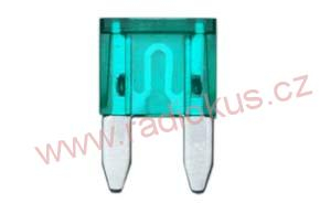 Autopojistka 30A / 32V mini 10,9mm