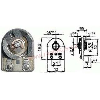 TP 012 220R odporový trimr 
