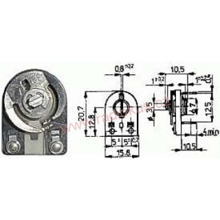TP 062 680k odporový trimr 