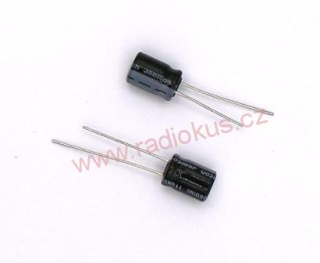 2,2uF/350V elektrolytický radiální kondenzátor 85°C