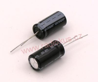 47uF/160V elektrolytický radiální kondenzátor 105°C