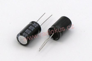 470uF/63V elektrolytický radiální kondenzátor 105°C