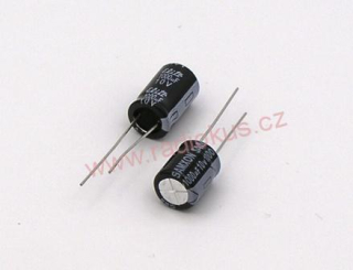 1000uF/10V elektrolytický radiální kondenzátor 105°C