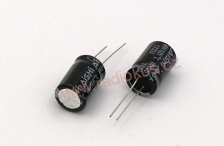 2200uF/16V elektrolytický radiální kondenzátor 105°C