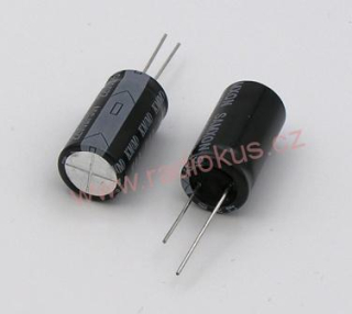 2200uF/50V elektrolytický radiální kondenzátor 105°C