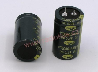 10000uF/63V elektrolytický radiální kondenzátor 85°C