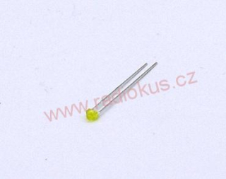 LED 1,9mm žlutá difuzní
