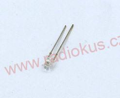 LED 3mm mořská zelená super bodová válcová