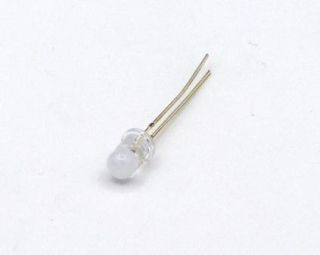LED 5mm zelená super čirá difuzní čelo