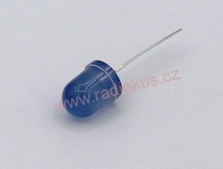 LED 10mm modrá difuzní