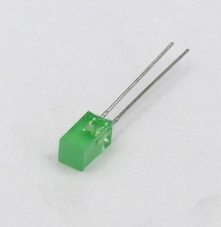 LED 5x5mm zelená difuzní