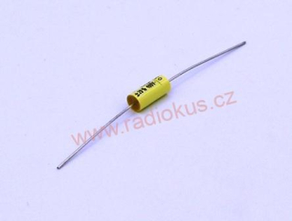 10nF/400V svitkový axiální kondenzátor