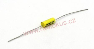 220nF/100V svitkový axiální kondenzátor