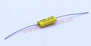 680nF/100V svitkový axiální kondenzátor