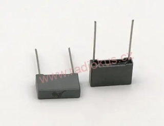 150nF/275V AC svitkový radiální kondenzátor