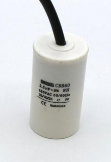 Motorový kondenzátor 2,5uF / 450V AC 