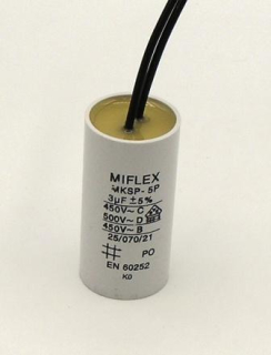 Motorový kondenzátor 3uF / 450V AC 