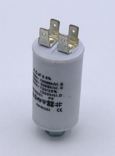 Motorový kondenzátor 4,5uF / 450V AC 