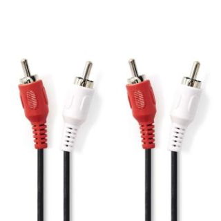 Kabel 2x CINCH vidlice / 2x CINCH vidlice 2m