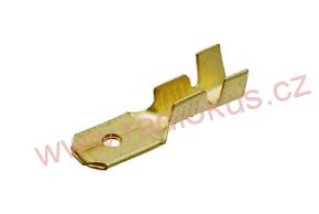 Faston 6,3mm vidlice neizolovaná