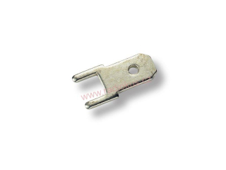 Faston 6,3mm vidlice do DPS kolmá