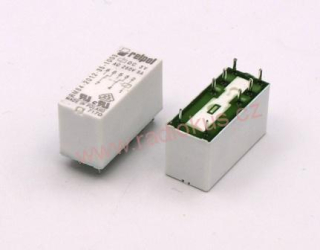 Relé 5V DC do DPS , 2 x přepínací kontakt , 8A / 250V