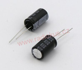 47uF/400V elektrolytický radiální kondenzátor 105°C