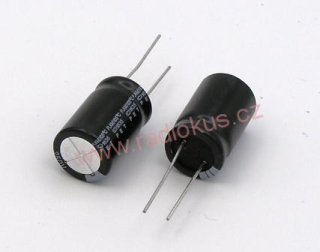 100uF/200V elektrolytický radiální kondenzátor 85°C