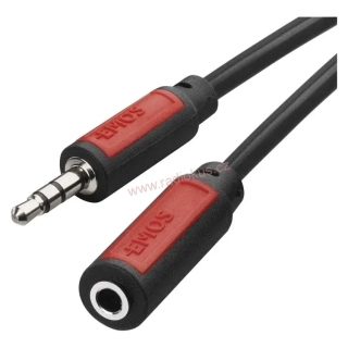 Kabel Jack 3,5mm stereo vidlice / Jack 3,5 mm stereo zásuvka 5m
