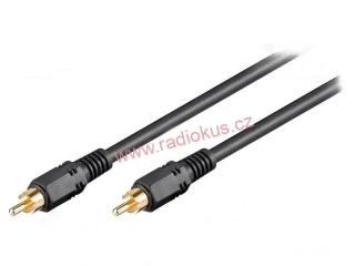 Kabel CINCH vidlice / CINCH vidlice 5m