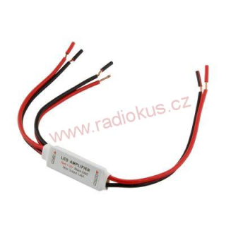 Zesilovač signálu pro LED pásky 12V, 6A