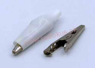 Krokosvorka izolovaná letovací bílá 44 mm