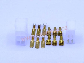 Sada autokonektorová 6 pinová