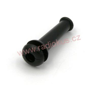 Gumová vývodka 6,4 mm , 14,3mm s osazením