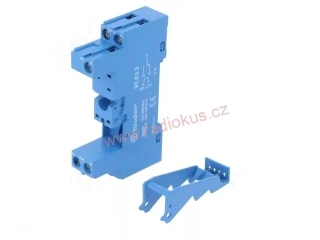 Patice pro relé na DIN lištu , 5 pinová , 10A/250V