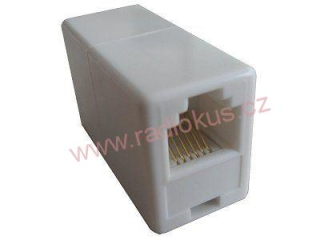Spojka RJ 45 8P-8C zásuvka / RJ 45 8P-8C zásuvka , kabelová přímá