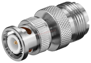 Redukce PL zásuvka / BNC vidlice , přímá