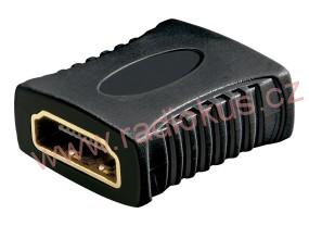 Spojka HDMI zásuvka / HDMI zásuvka , přímá
