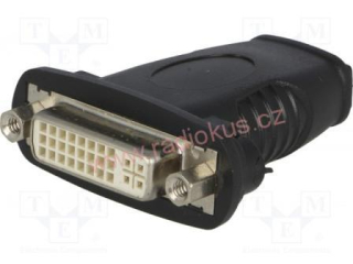 Redukce HDMI zásuvka / DVI-D (24+5) zásuvka , přímá