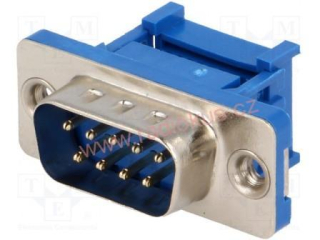 Vidlice Canon 9pin lisovací na plochý kabel 