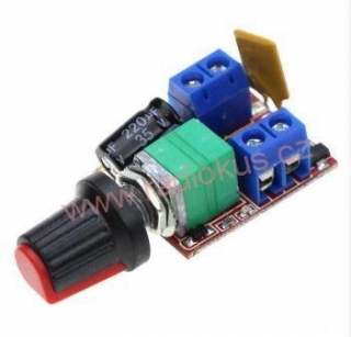 M 455A - Regulátor otáček PWM stejnosměrných motorů do 5A