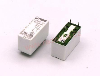 Relé 12V DC do DPS , 1 x přepínací kontakt , 16A / 250V