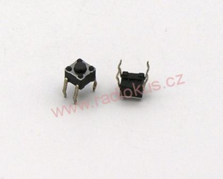 Mikrospínač do DPS , 4,3x4,3mm , 3,4mm