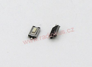 Mikrospínač SMD , 6x3mm , 2,5mm ,