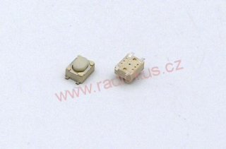 Mikrospínač SMD , 4x3mm , 2,5mm , 