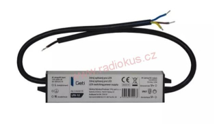 Síťový napájecí zdroj pro LED 12V / 12W / 1A  LPV-12 , vodiče