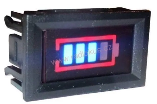 R 019 - Ukazatel stavu baterie 12V, modul XW228DKFR4