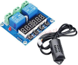 M 451B - digitální termostat a hygrostat HX-M452, -50 až 110°C
