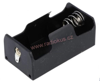 Držák 1 x D plastový , pájecí očka