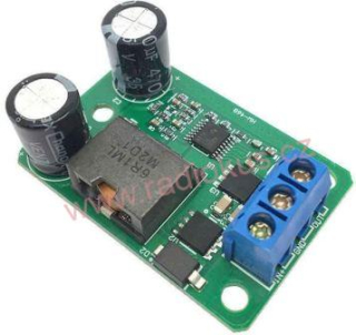 M 398F Napájecí modul, step-down měnič 9-35V na 5V/5A, svorkovnice